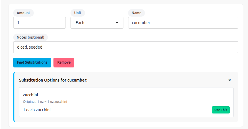 Split-screen showing ingredient transformation with arrow indicating smart alternatives